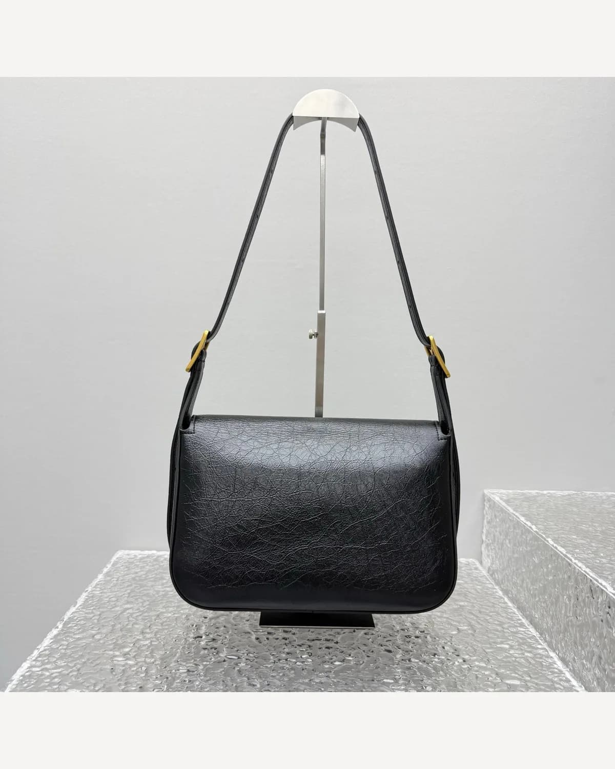 Balenciaga Flap Shoulder Bag — Black