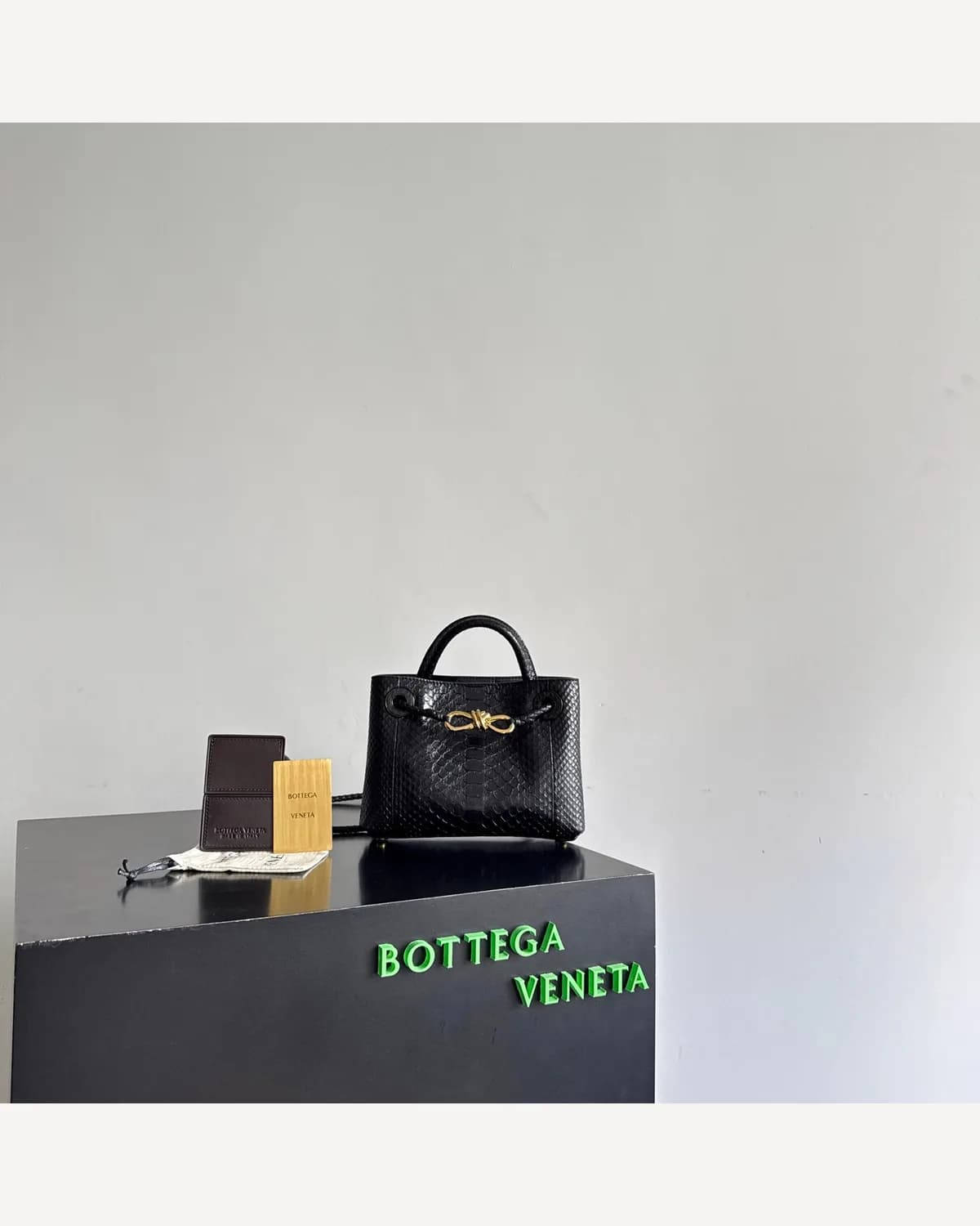 Bottega Veneta Andiamo — Black