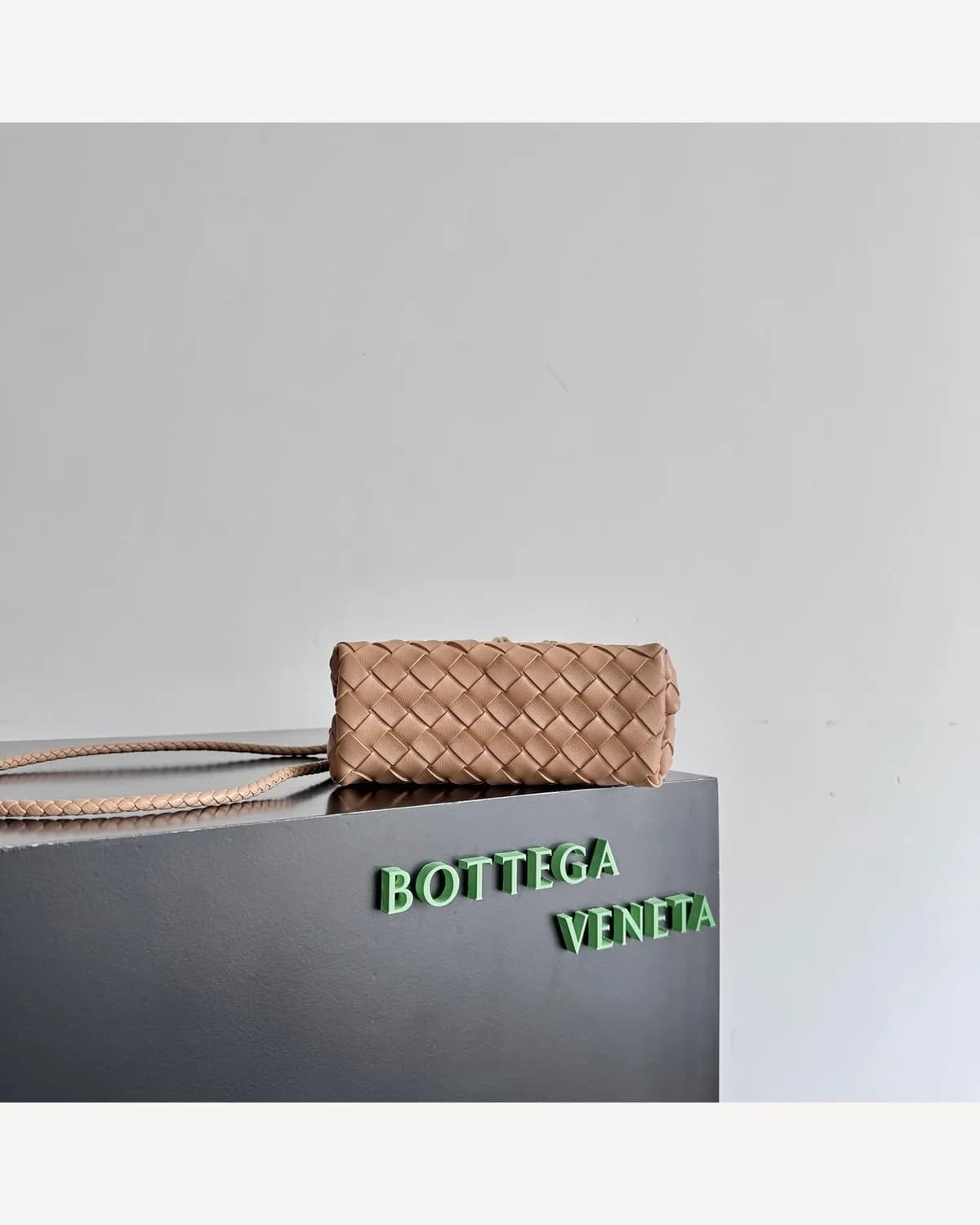 Bottega Veneta Mini Tote — Tan