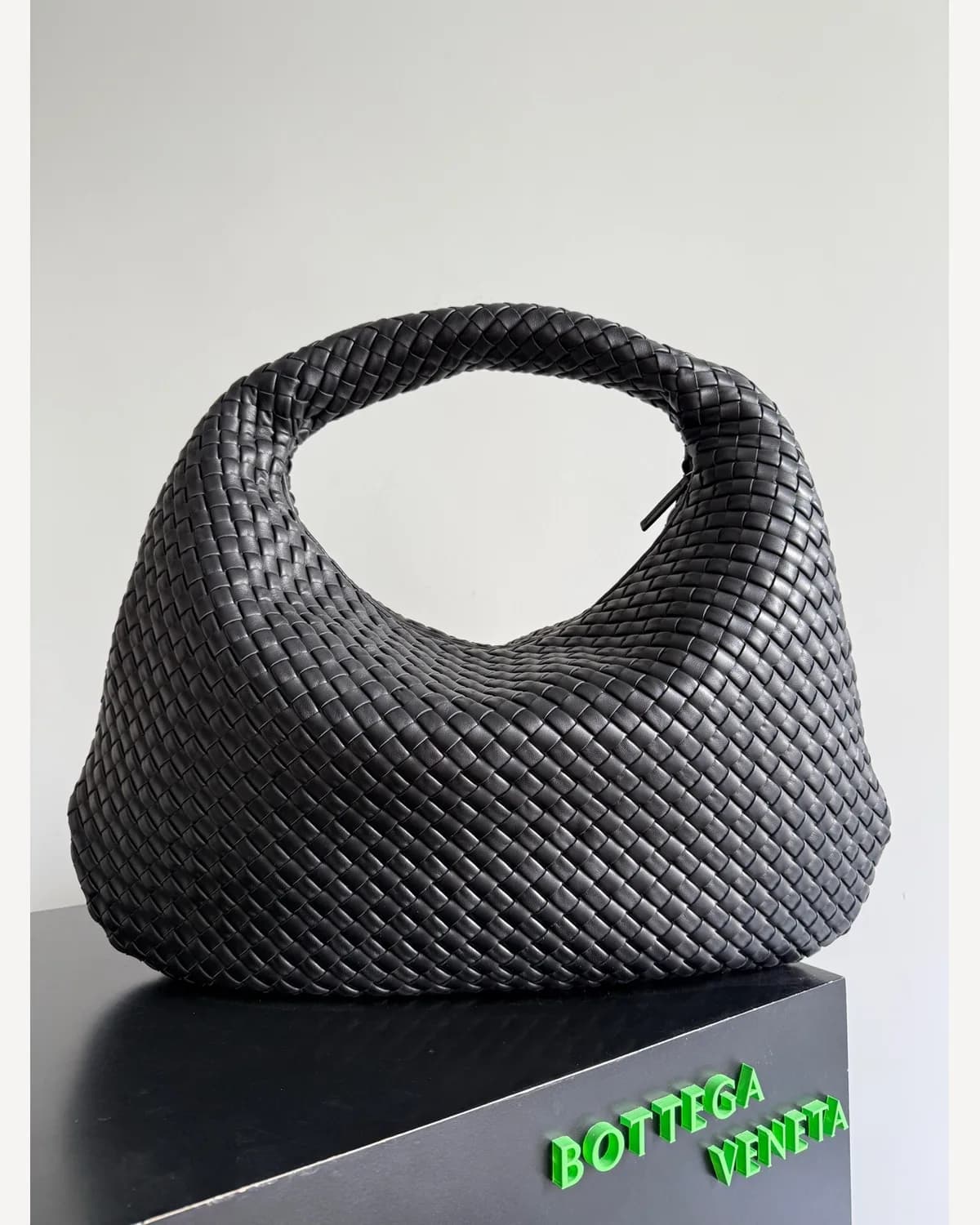 Bottega Veneta Hobo — Charcoal
