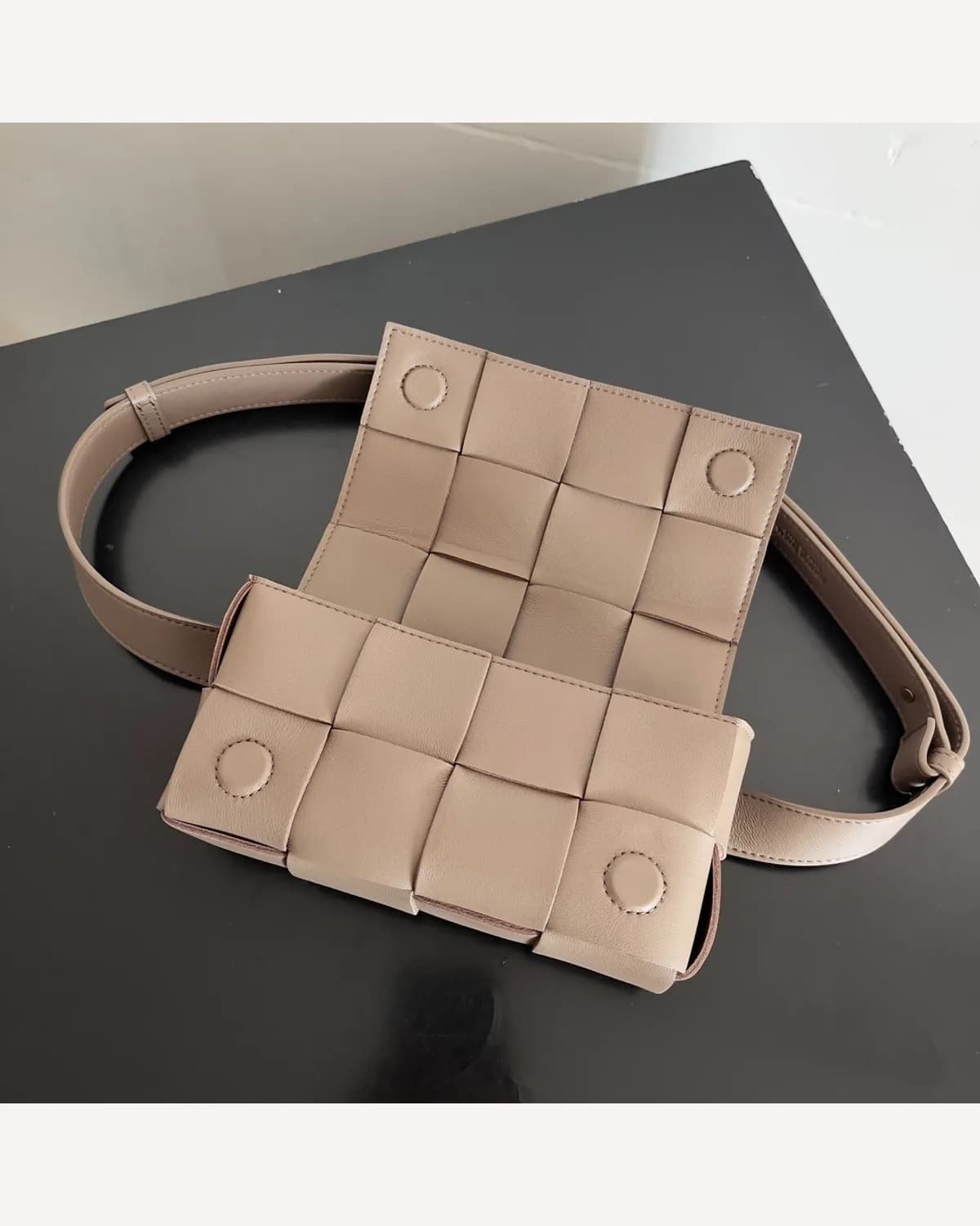 Bottega Veneta Cassette — Powder Beige