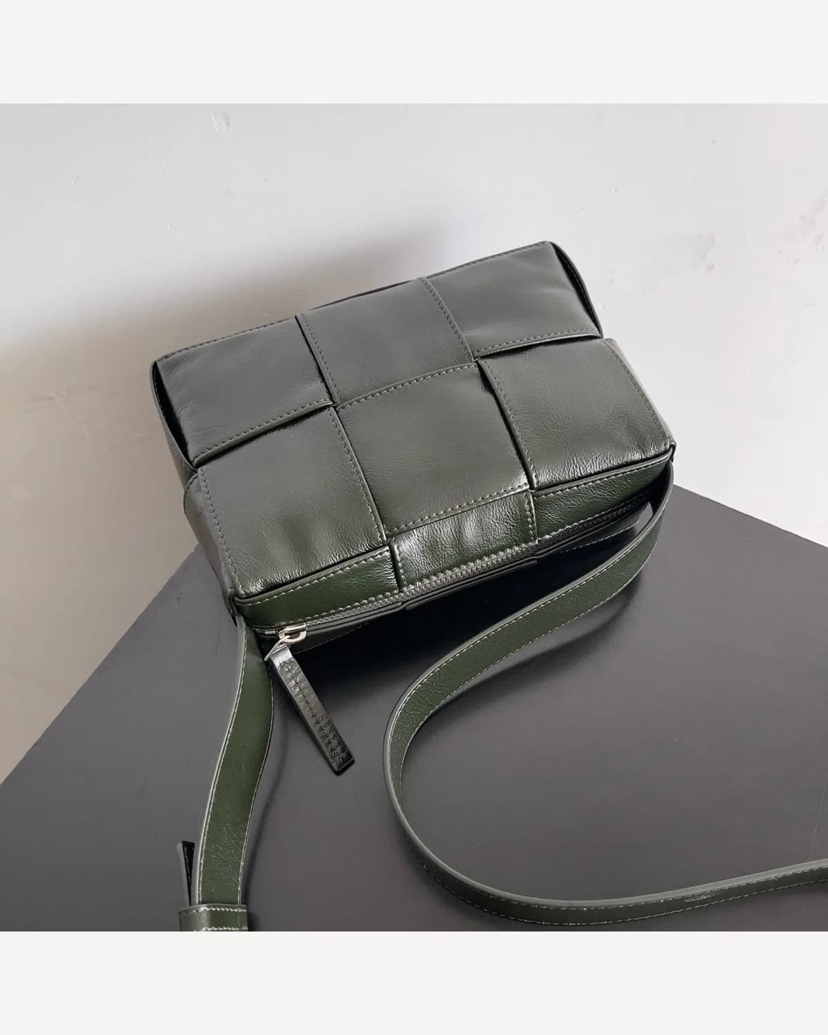 Bottega Veneta Cassette — Khaki Green
