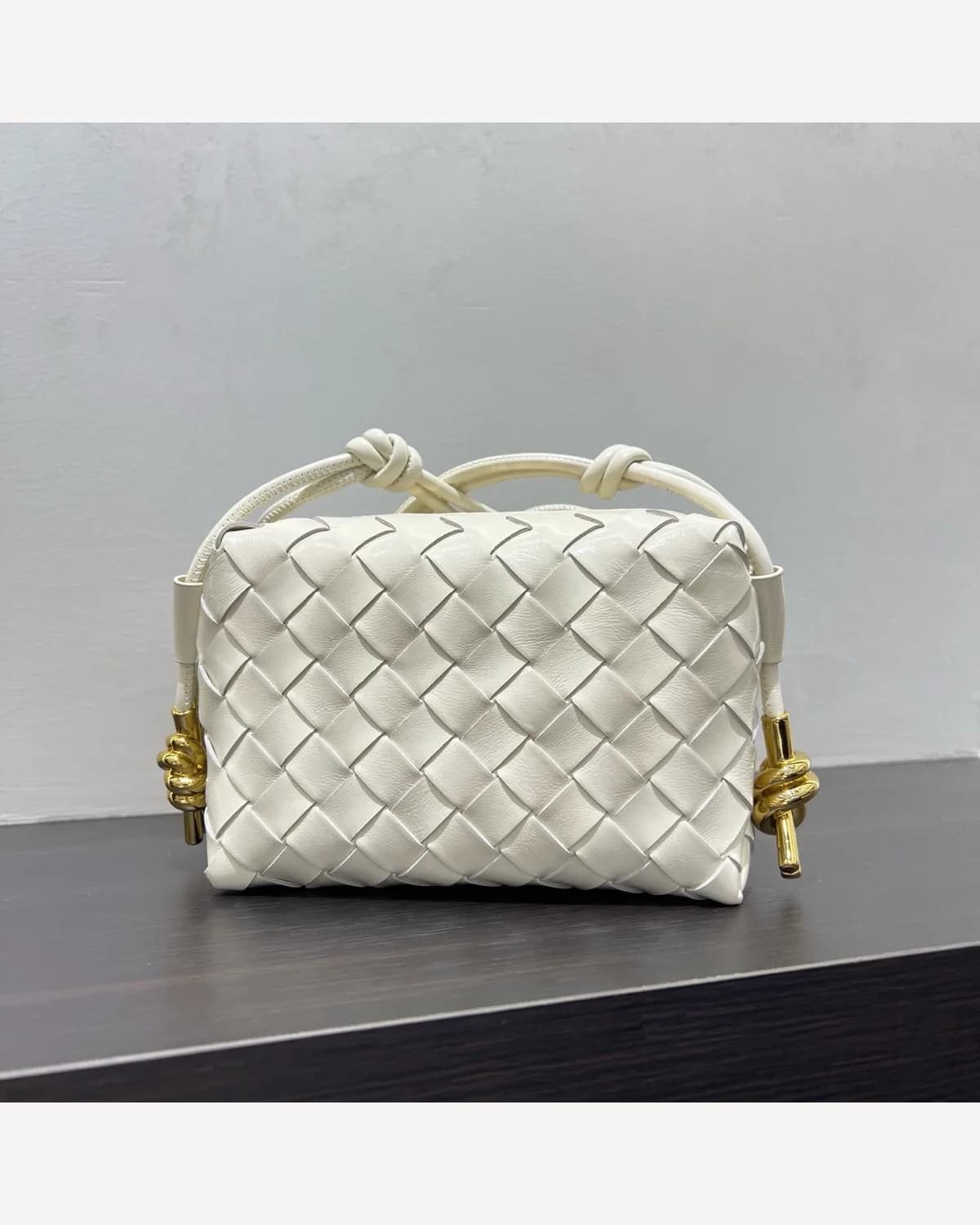 Bottega Veneta Loop Mini — White