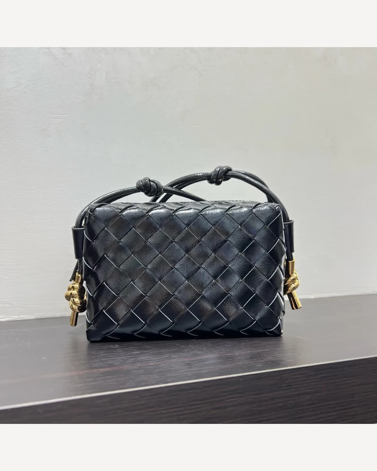 Bottega Veneta Loop Mini — Black