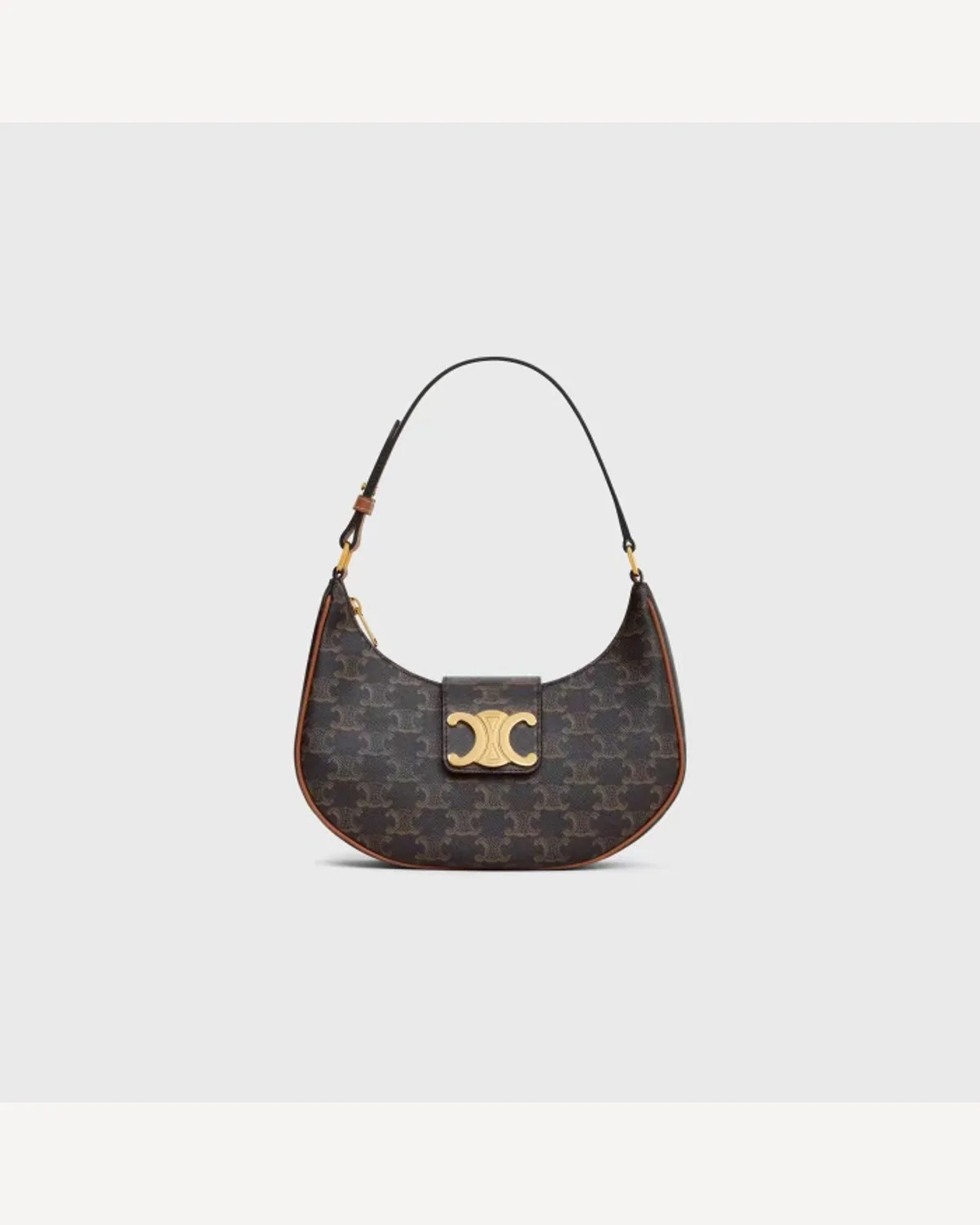 Celine Triomphe Canvas Ava Hobo