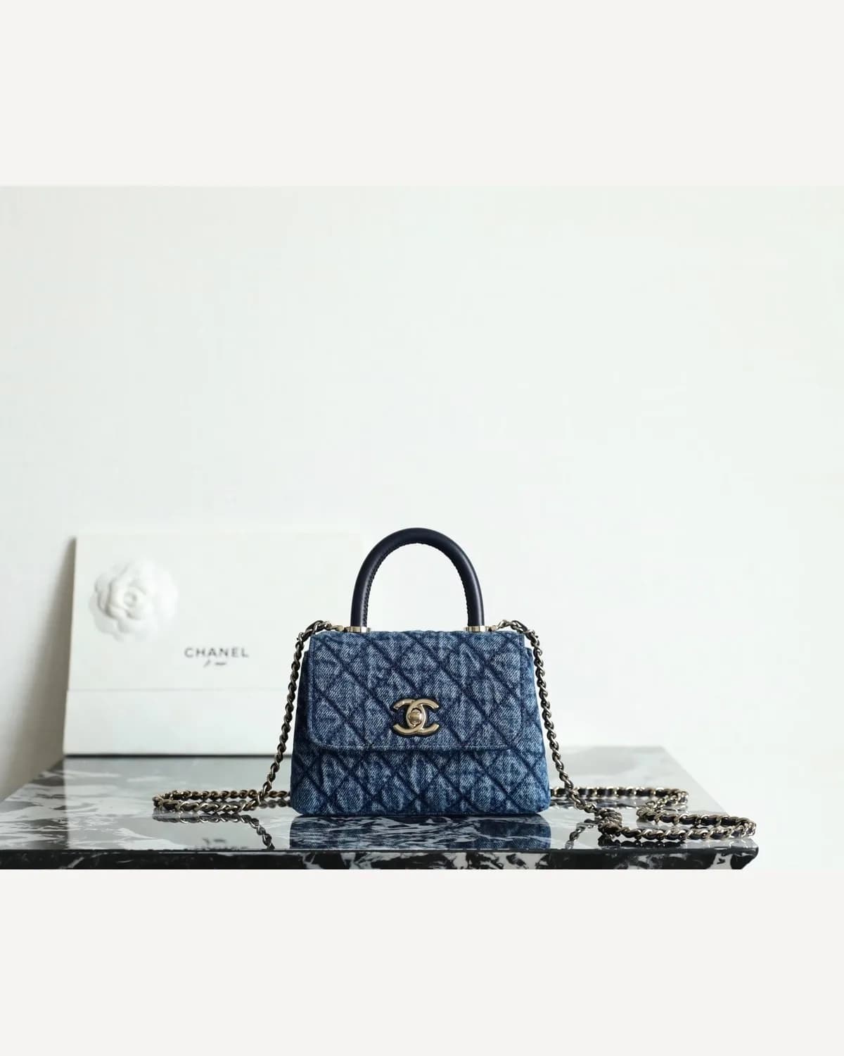 Chanel Coco Handle — Denim