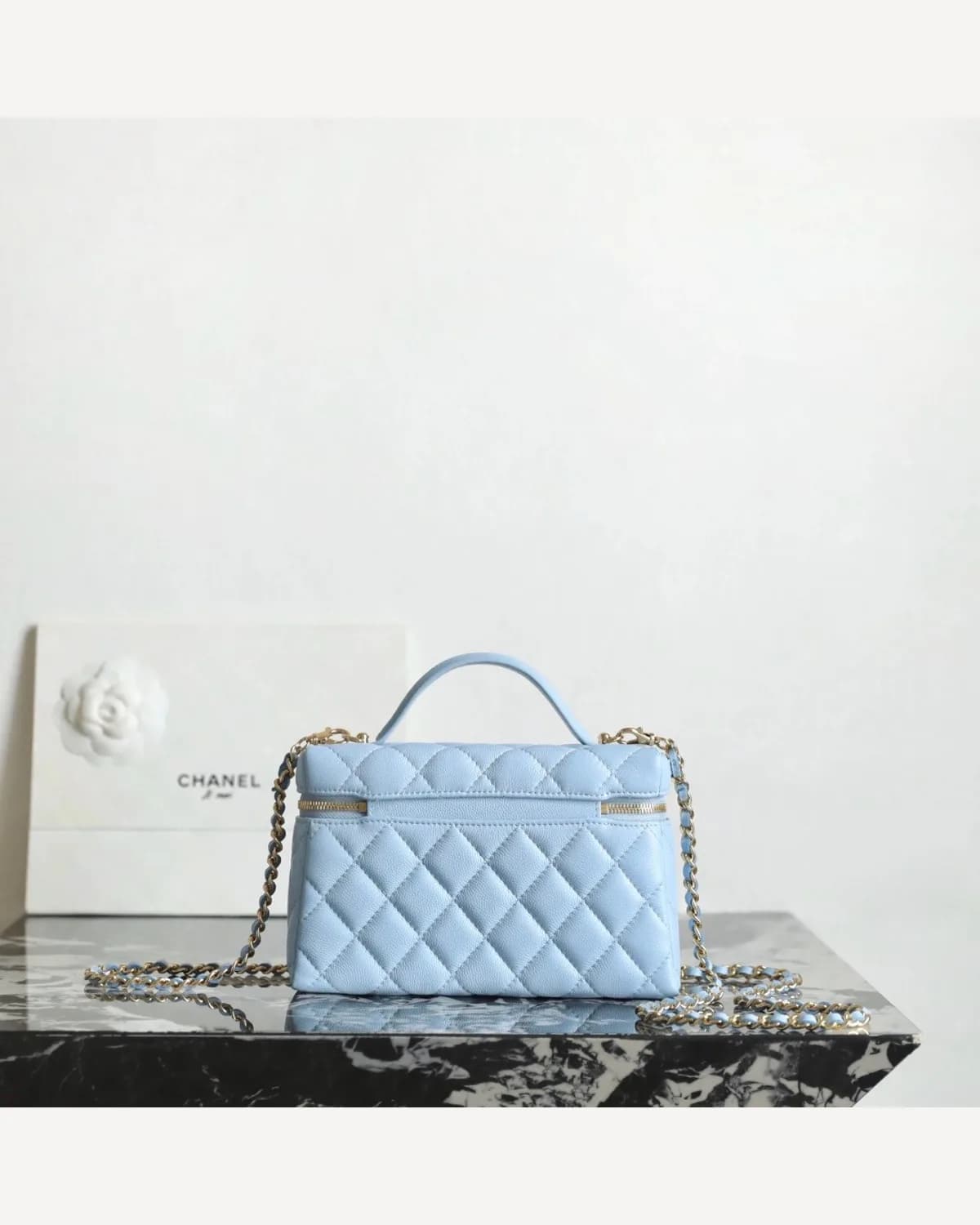 Chanel Vanity — Light Blue