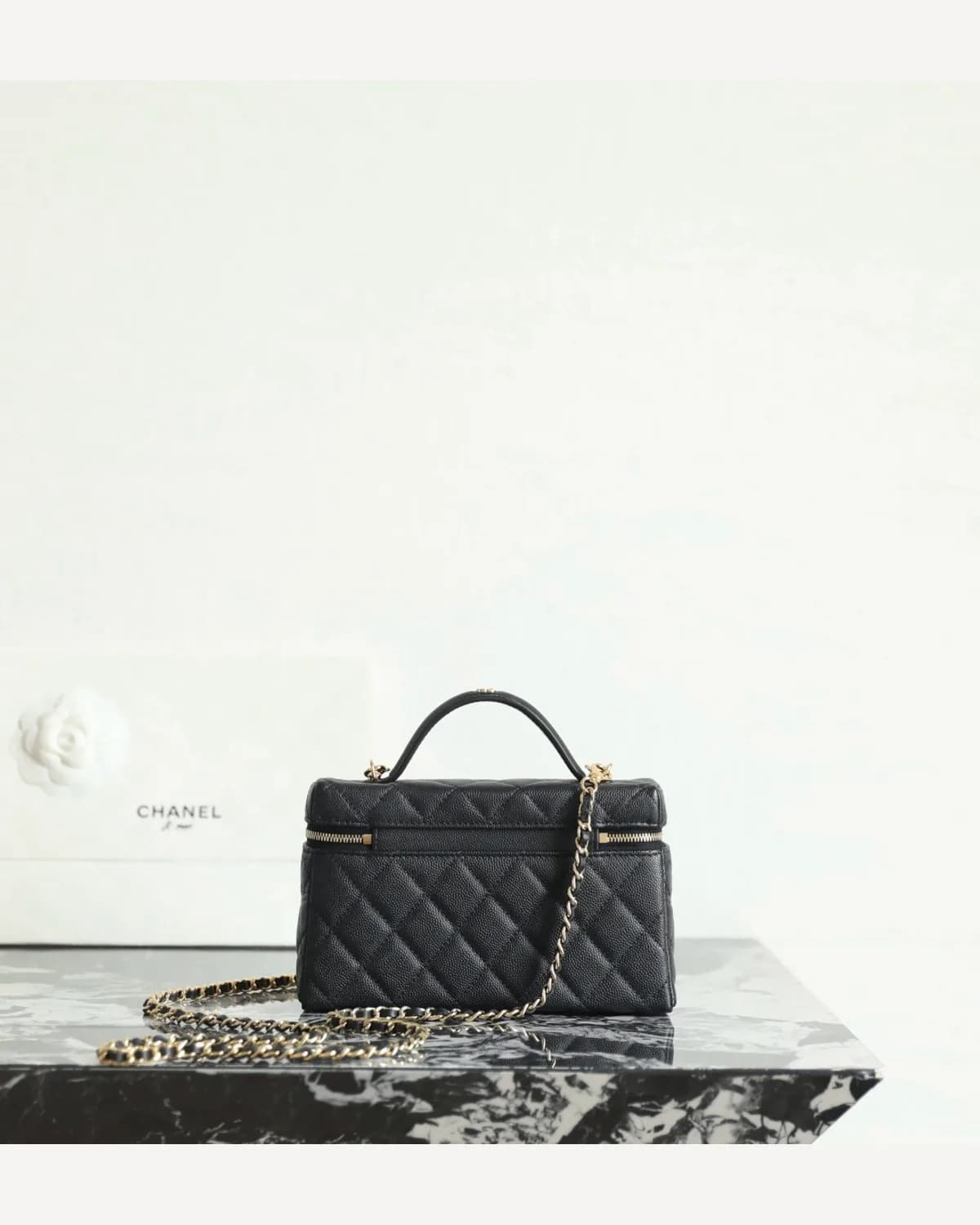 Chanel Vanity Case — Black