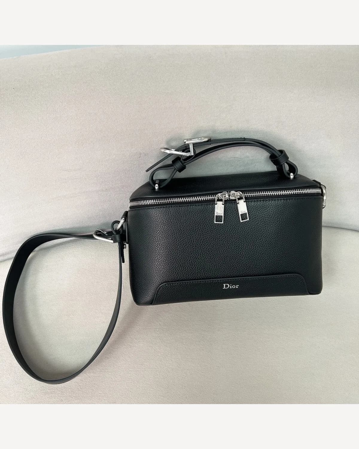 Dior Vanity — Black Leather