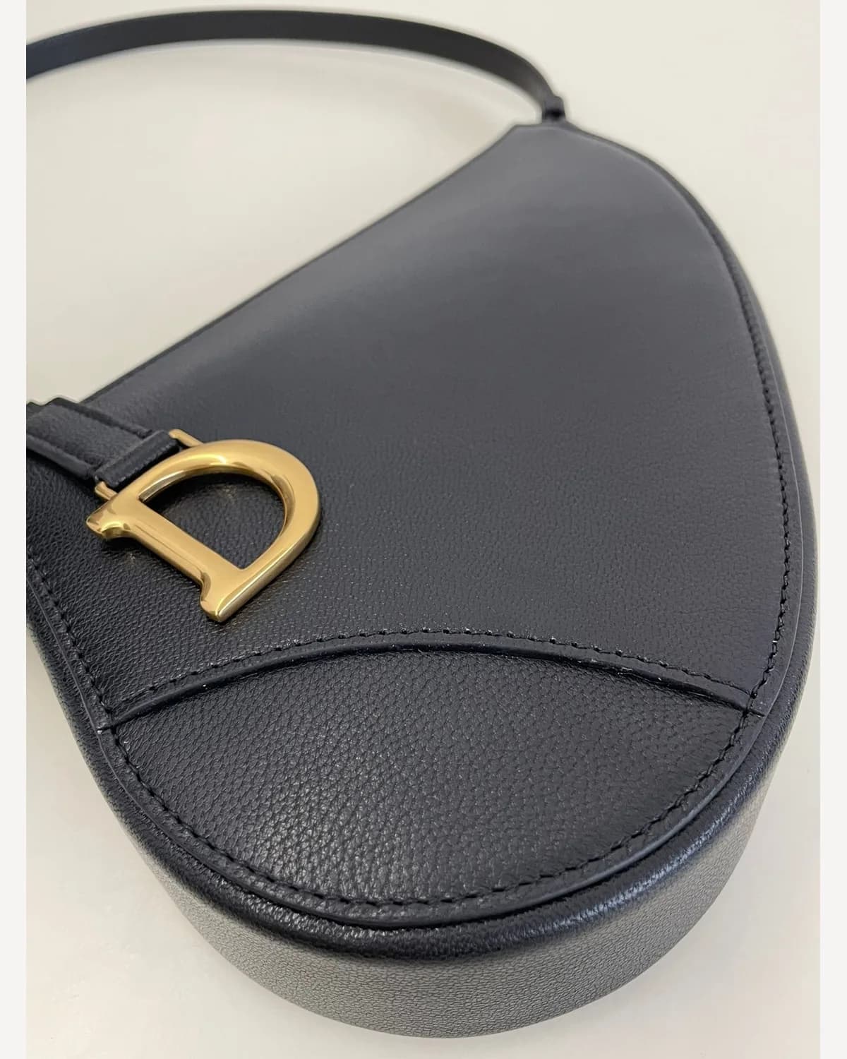 Dior Saddle — Grey