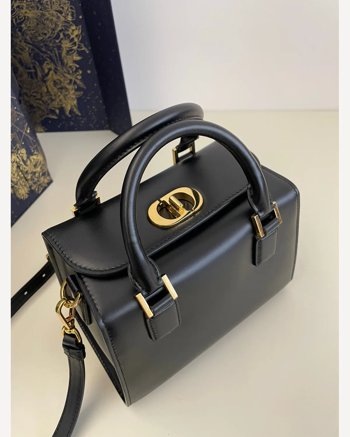 Dior Boston Mini — Black
