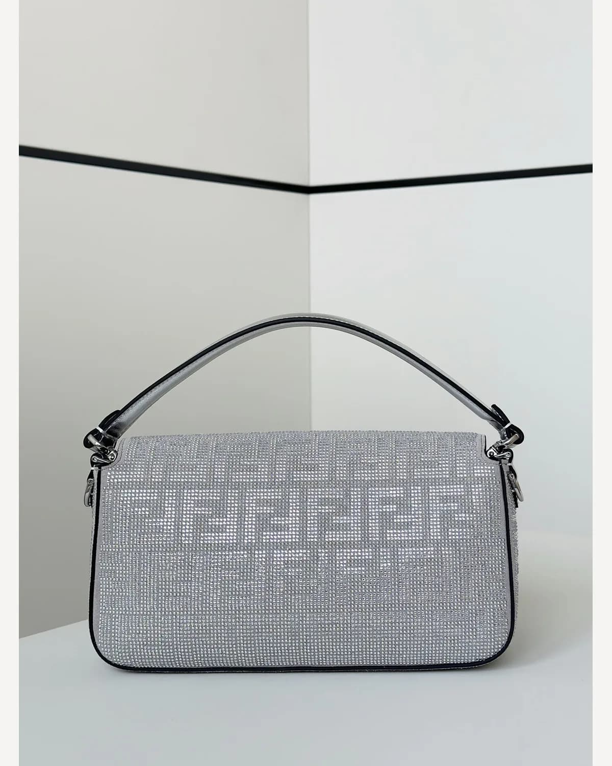 Fendi Baguette — Silver FF