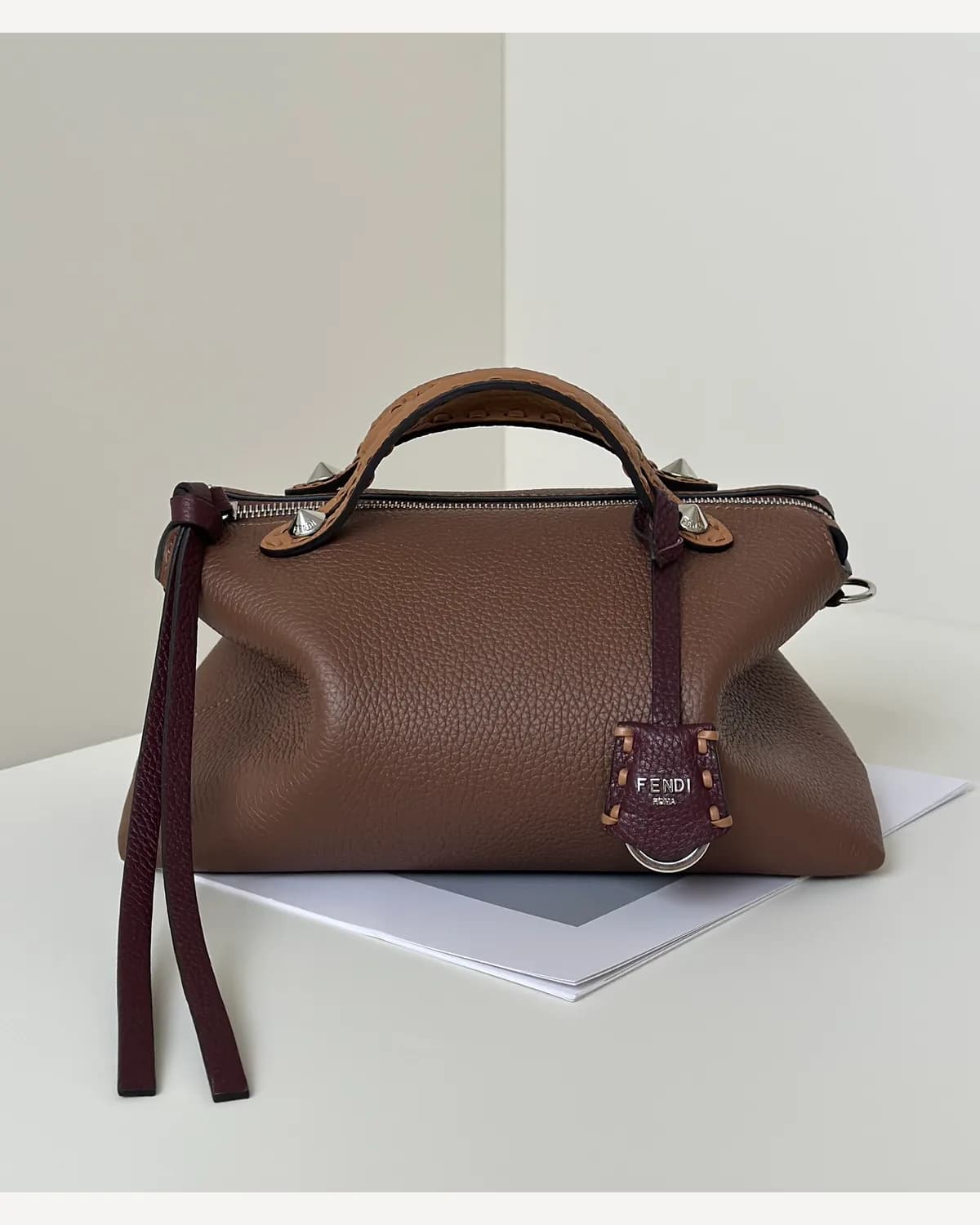 Fendi By The Way — Brown Leather