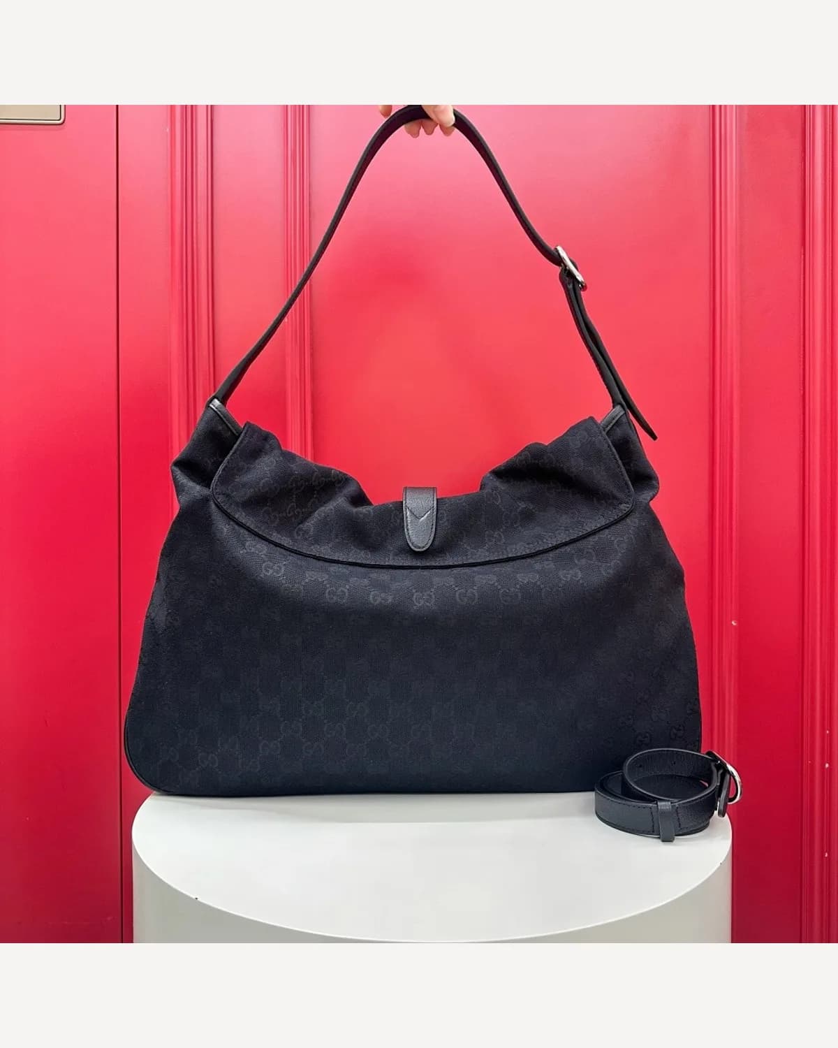 Gucci Jackie — Black Canvas