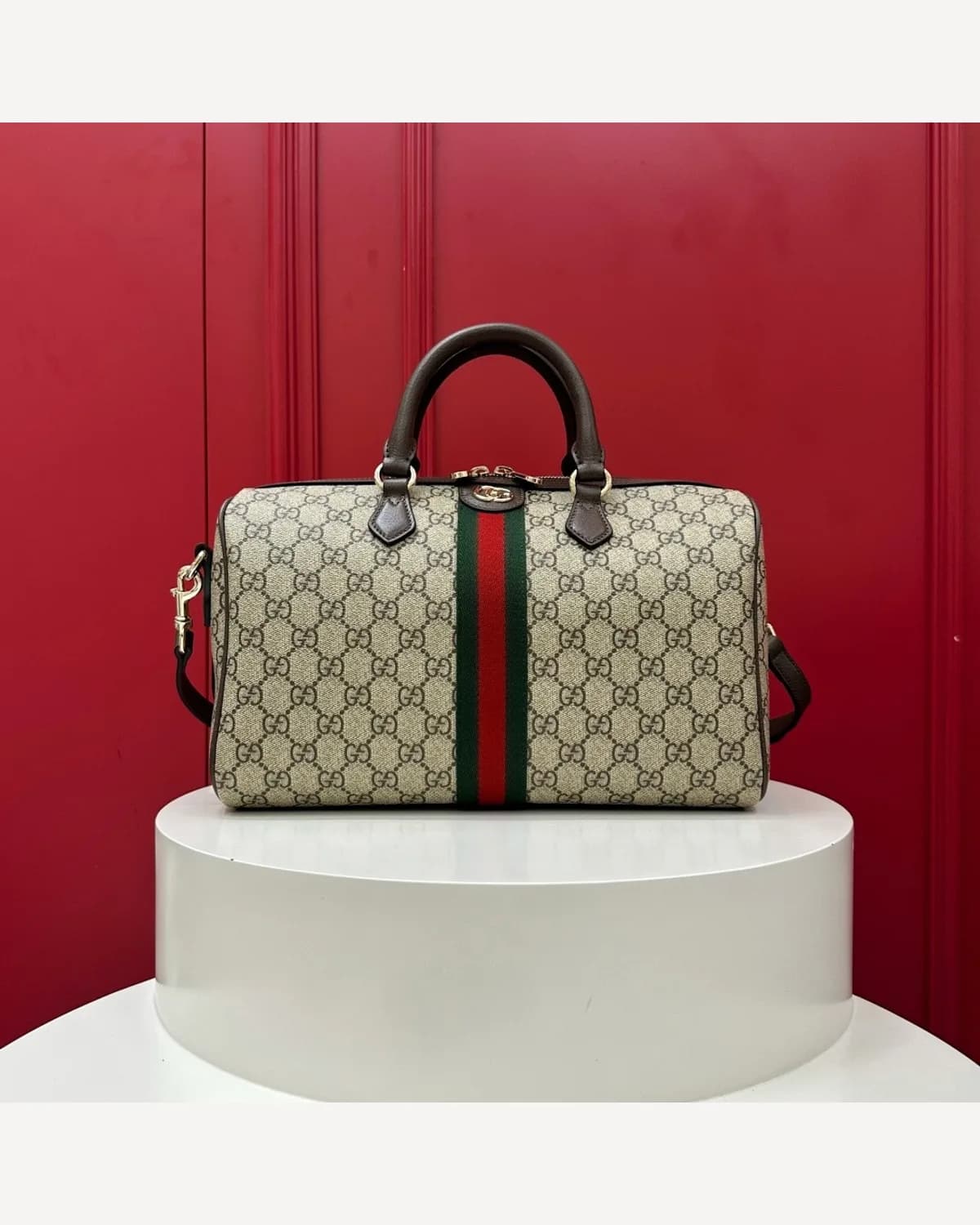 Gucci Ophidia Boston — GG Canvas