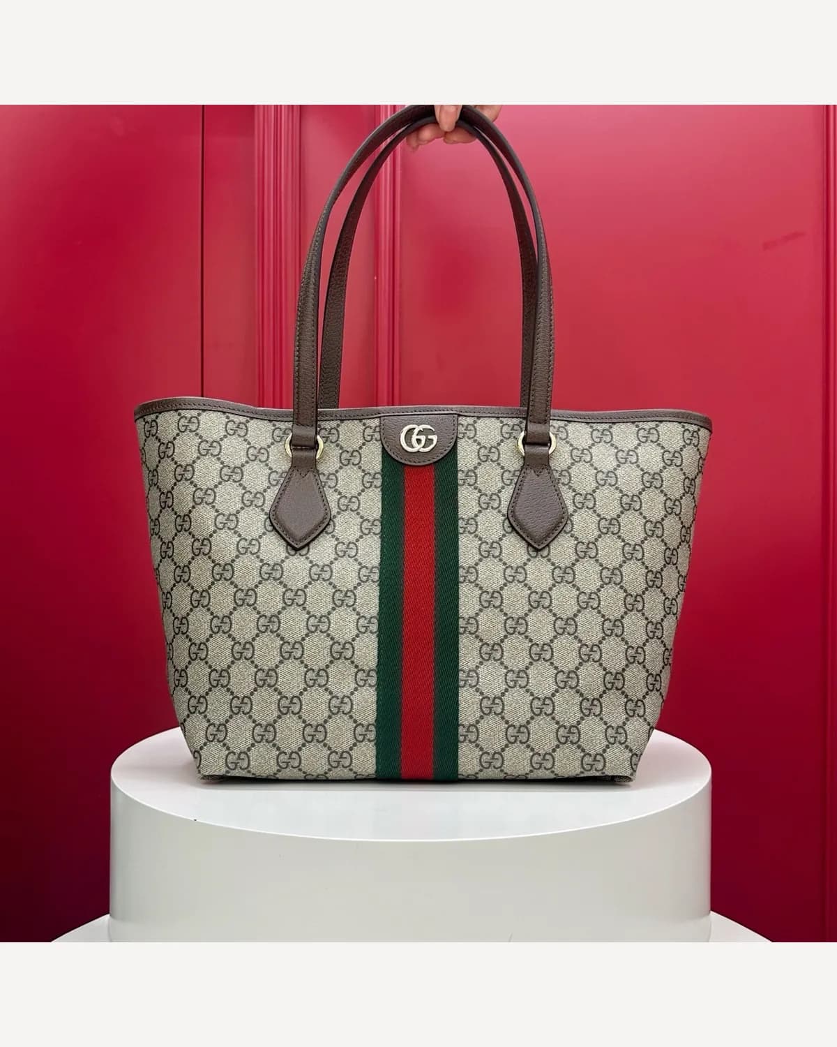 Gucci Ophidia Shopping Tote — GG Canvas