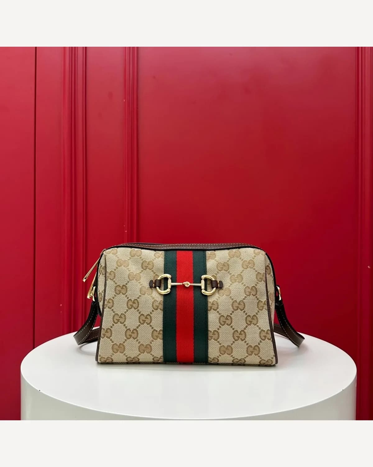 Gucci Horsebit Camera Bag — GG Canvas