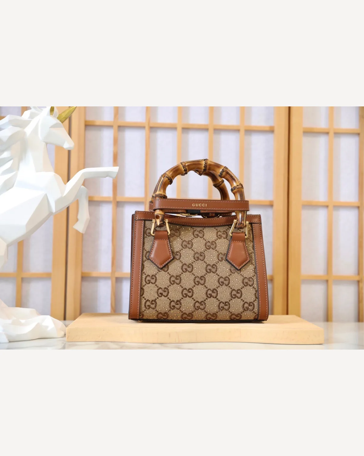 Gucci Diana Bamboo — GG Canvas
