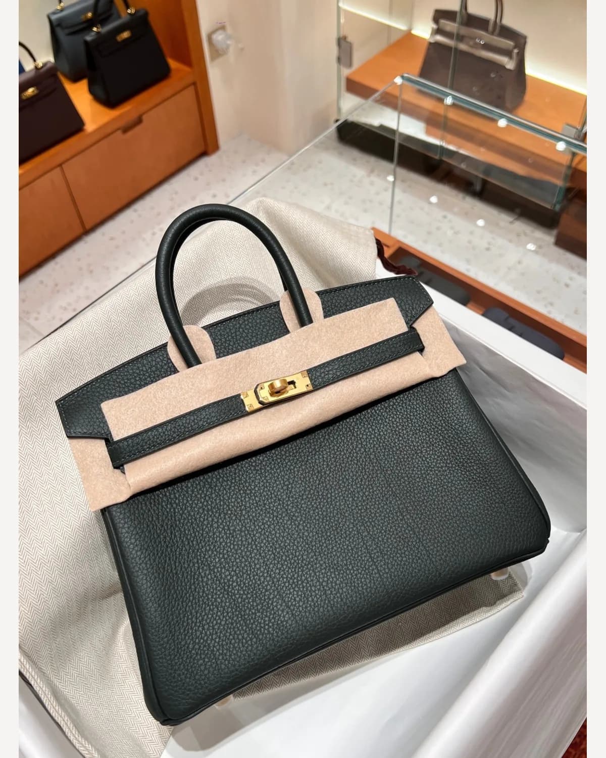 Hermès Birkin — Dark Green