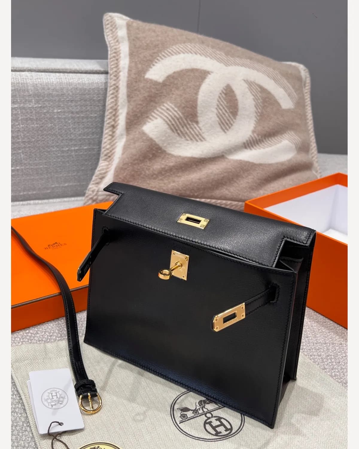 Hermès Kelly — Black