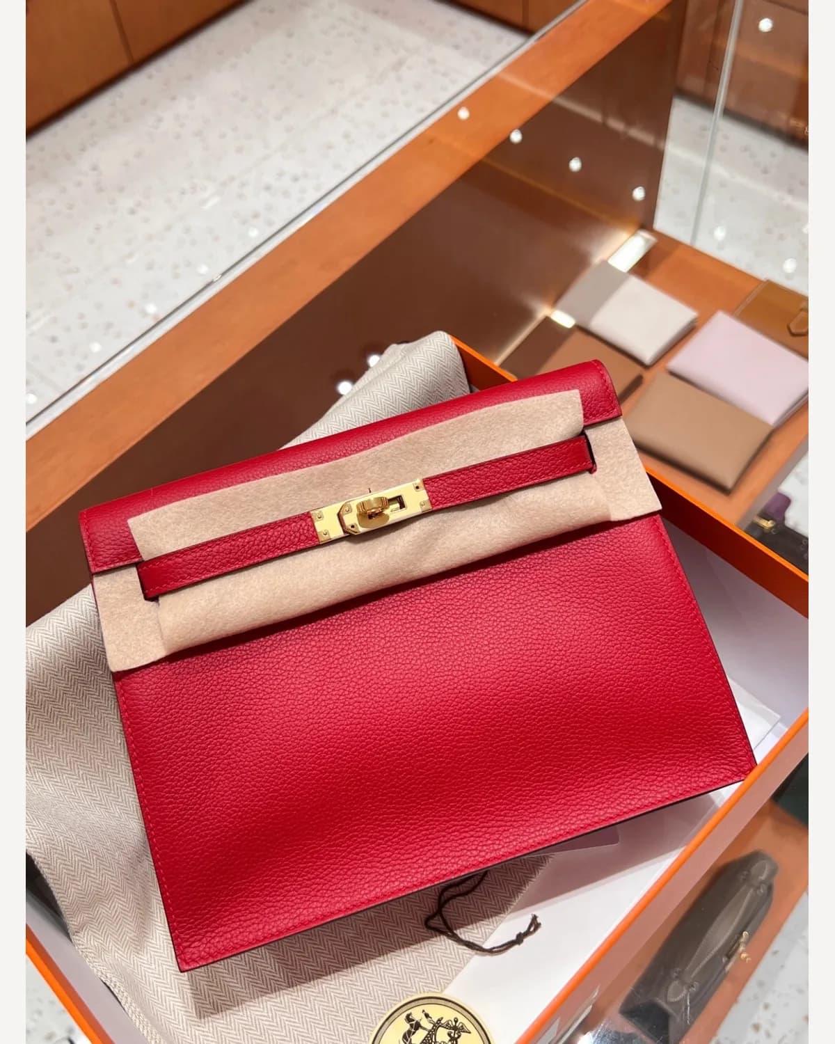 Hermès Kelly — Red