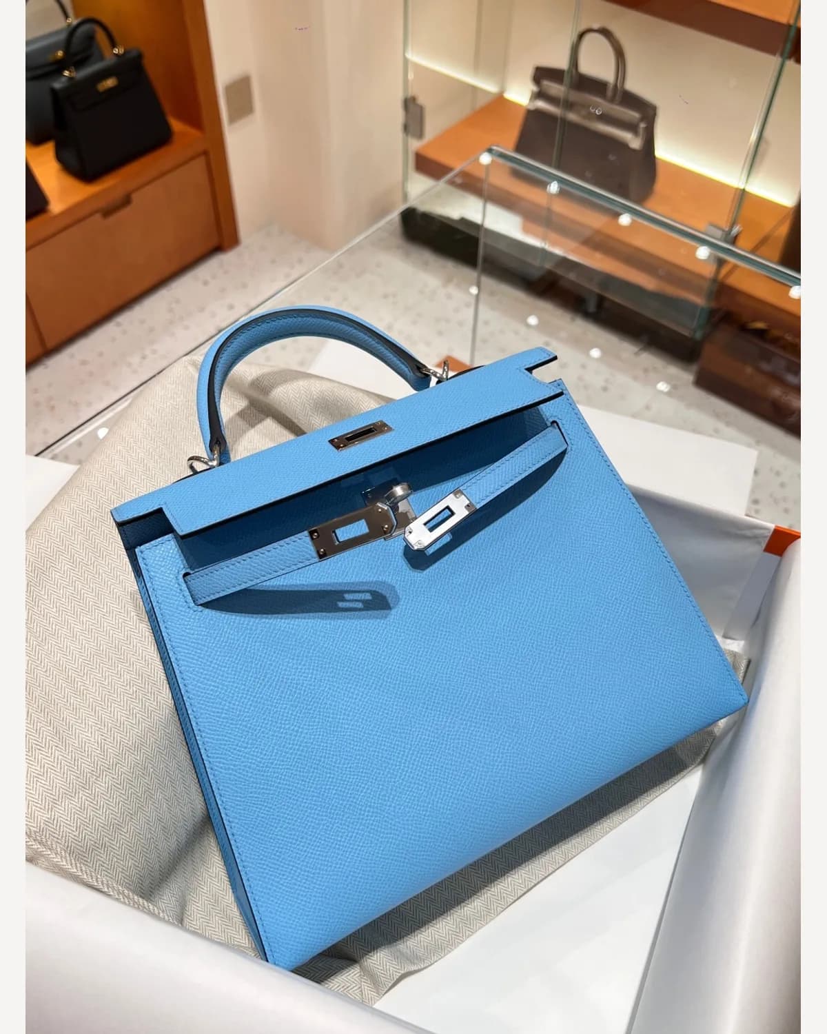 Hermès Kelly — Blue