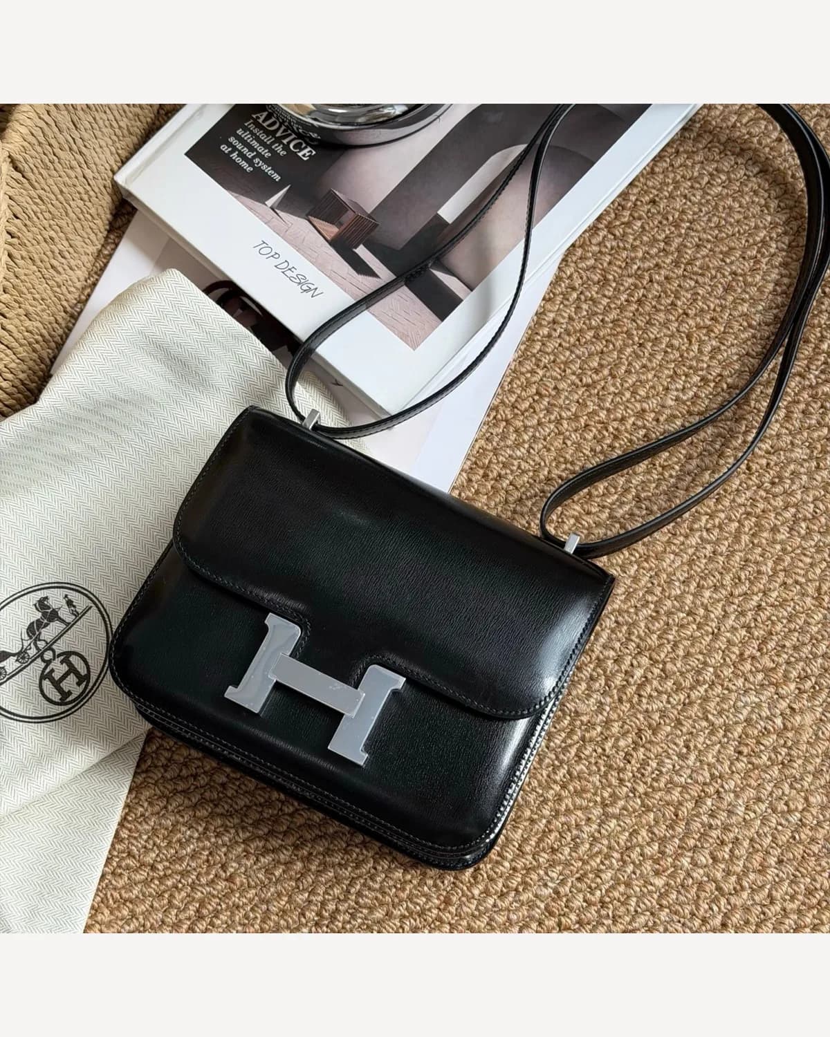 Hermès Constance — Black