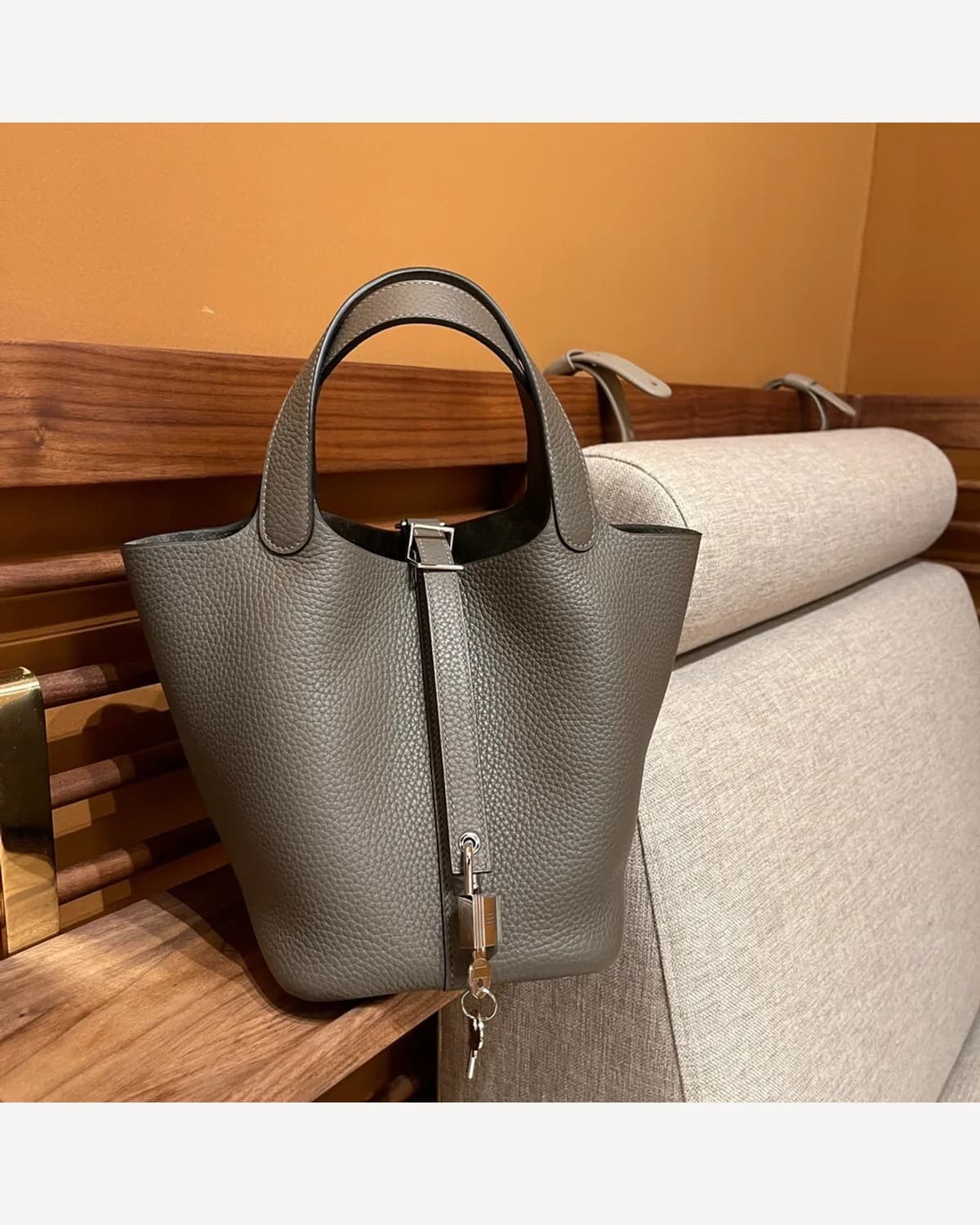 Hermès Picotin — Grey