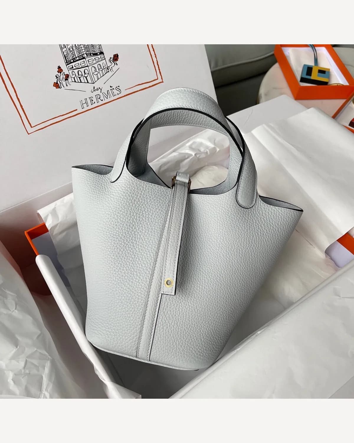 Hermès Picotin — Light Grey