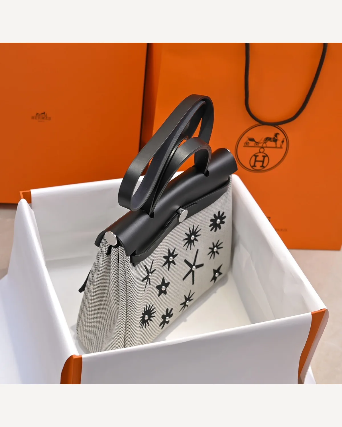 Hermès Herbag — Star Print