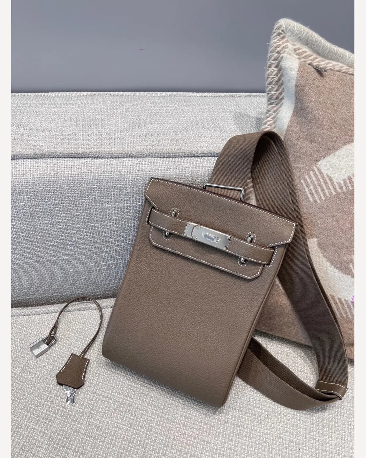 Hermès Hac à Dos — Taupe