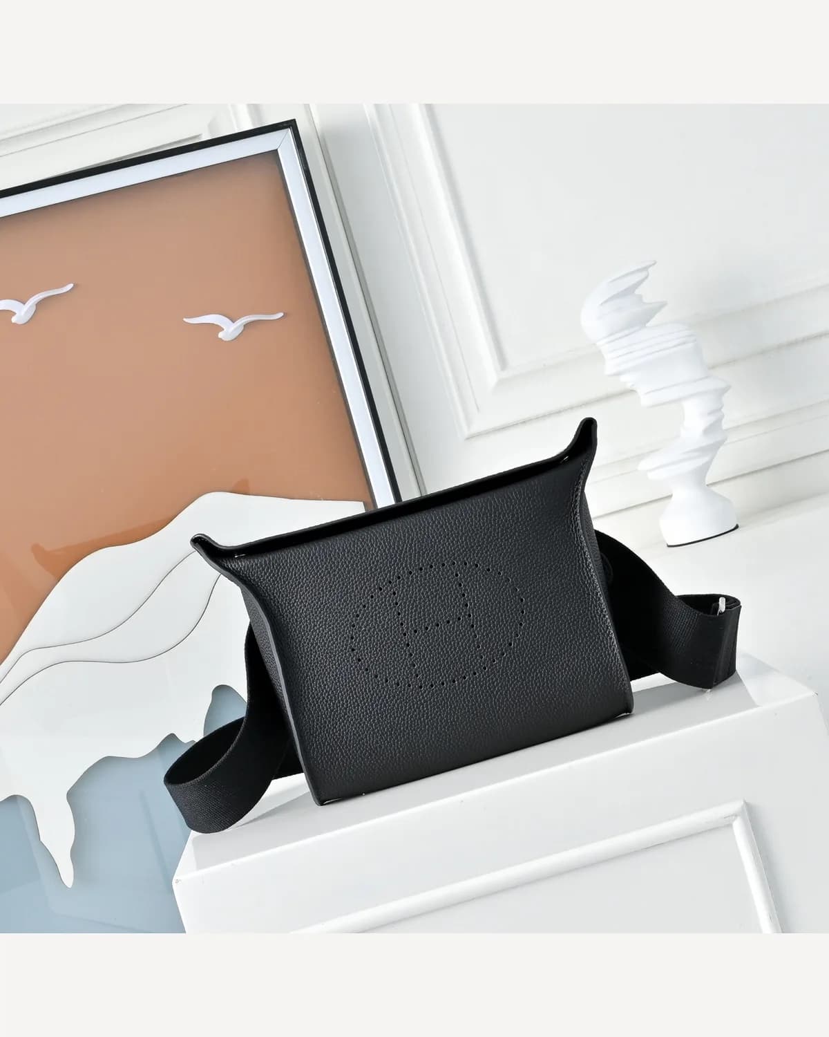 Hermès Evelyne Men's — Black