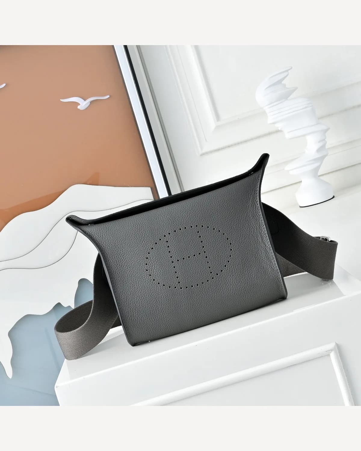 Hermès Evelyne Men's — Grey
