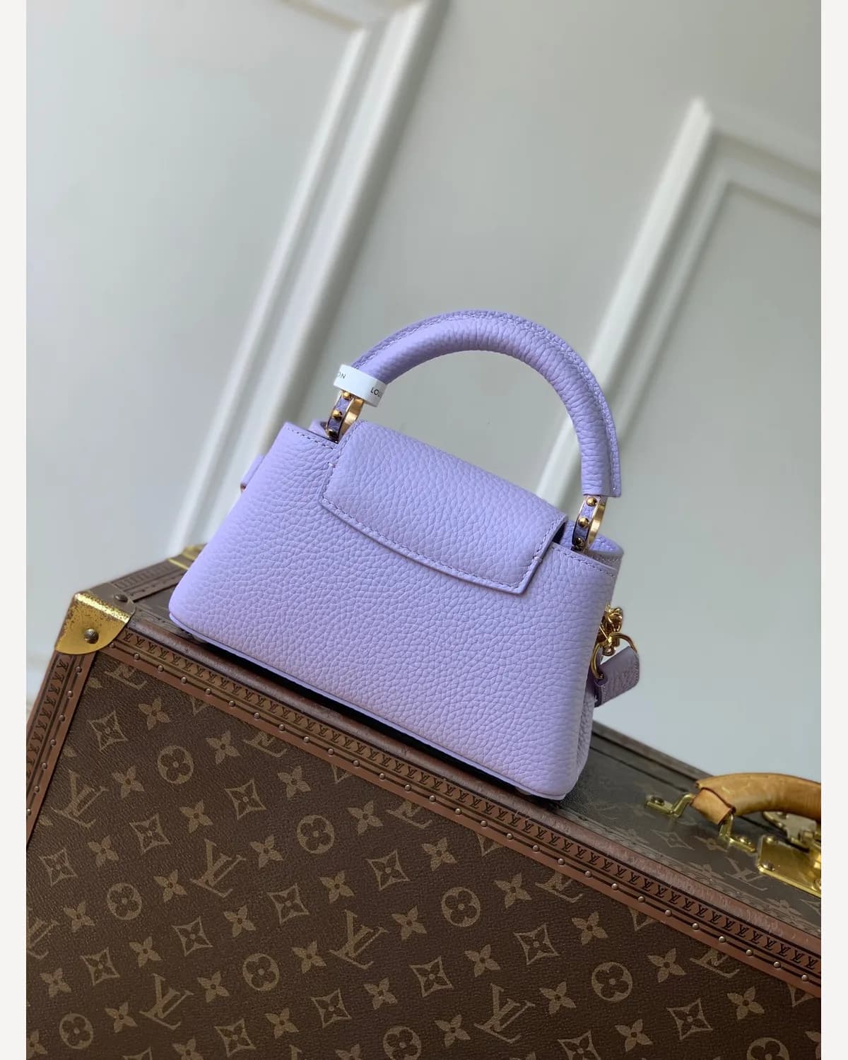 Louis Vuitton Capucines Mini — Lilac