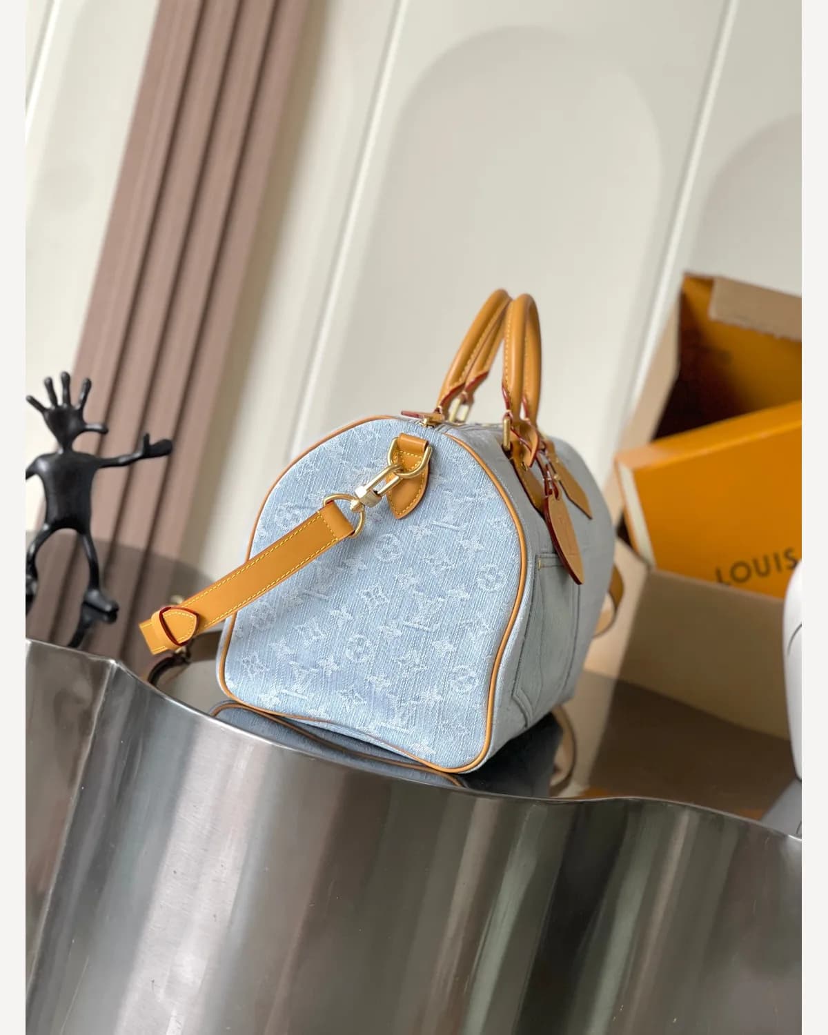 Louis Vuitton Speedy — Denim
