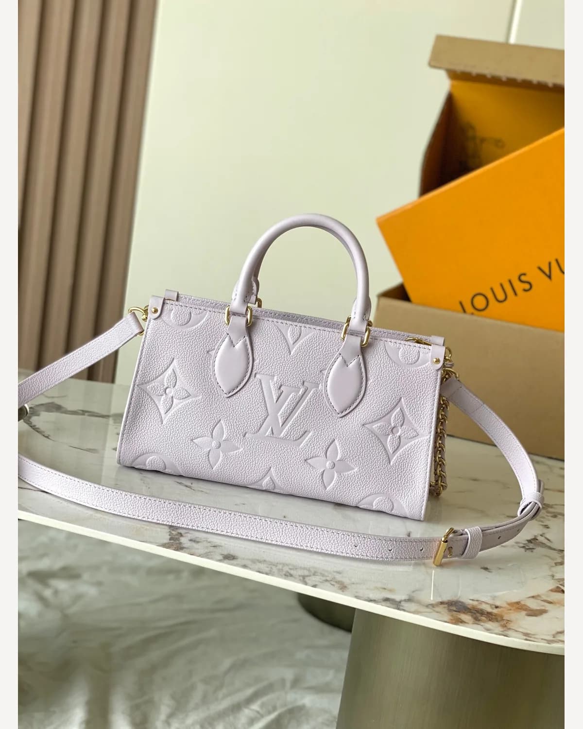 Louis Vuitton OnTheGo — Lilac Embossed