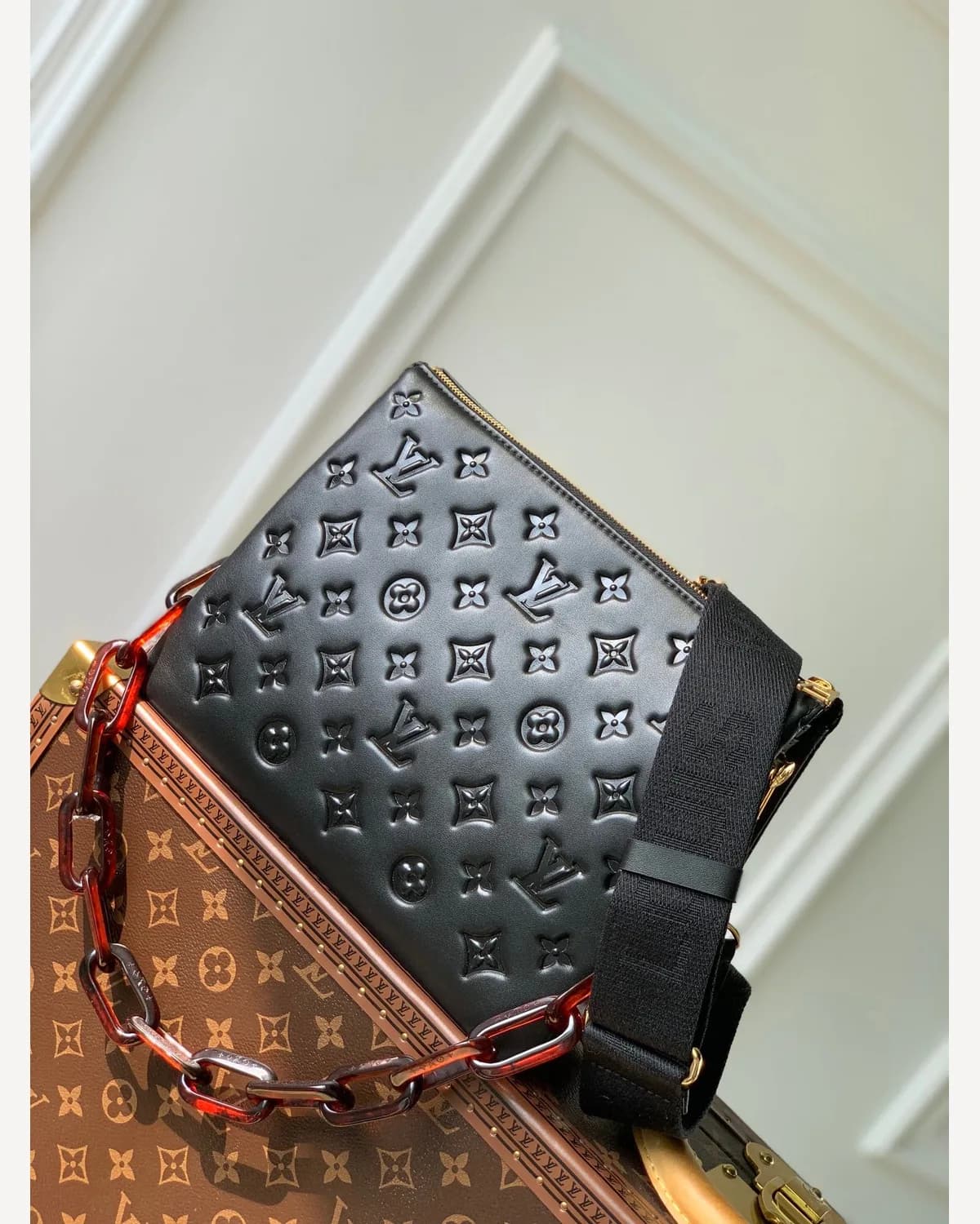 Louis Vuitton Coussin — Black
