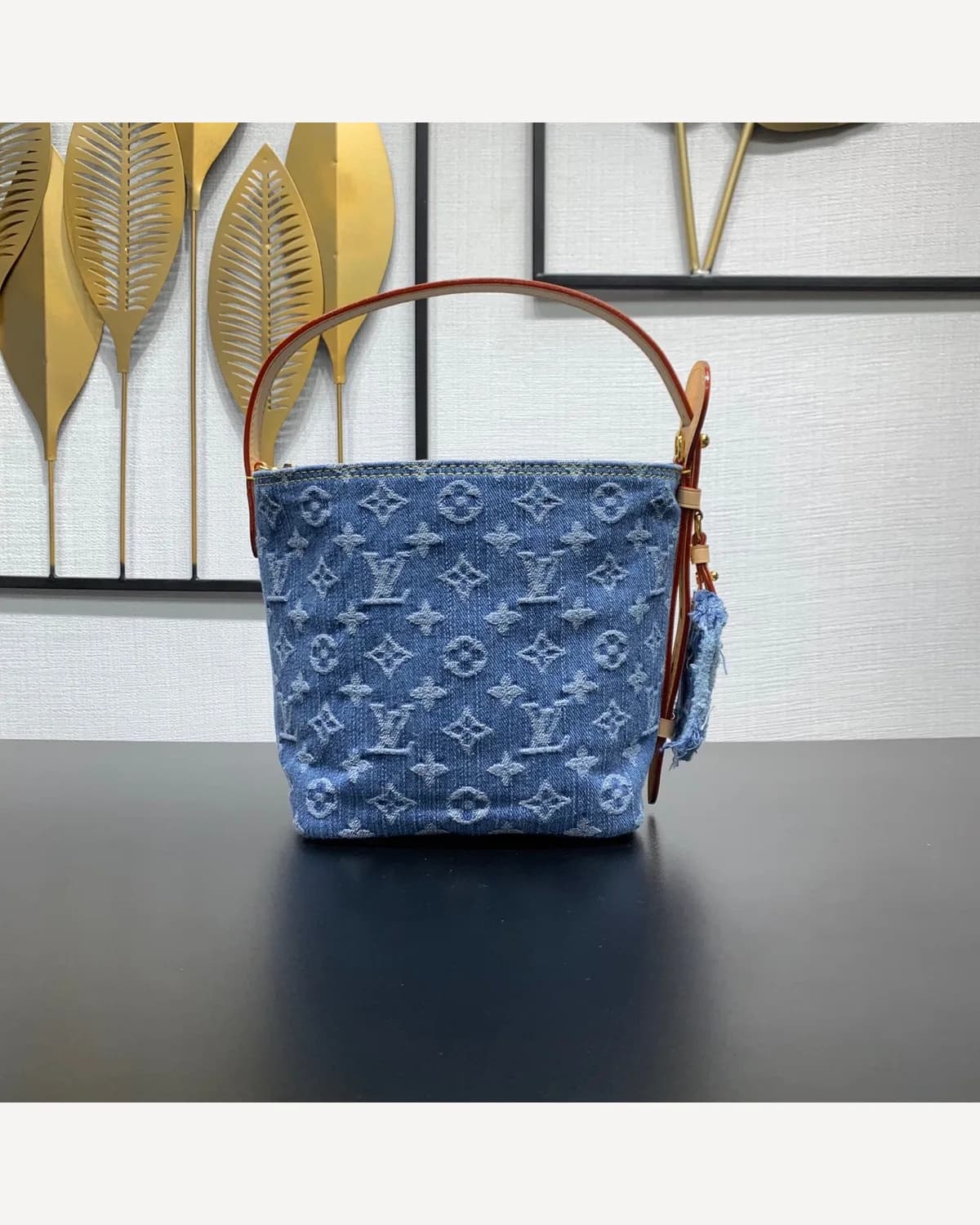 Louis Vuitton Bucket — Denim