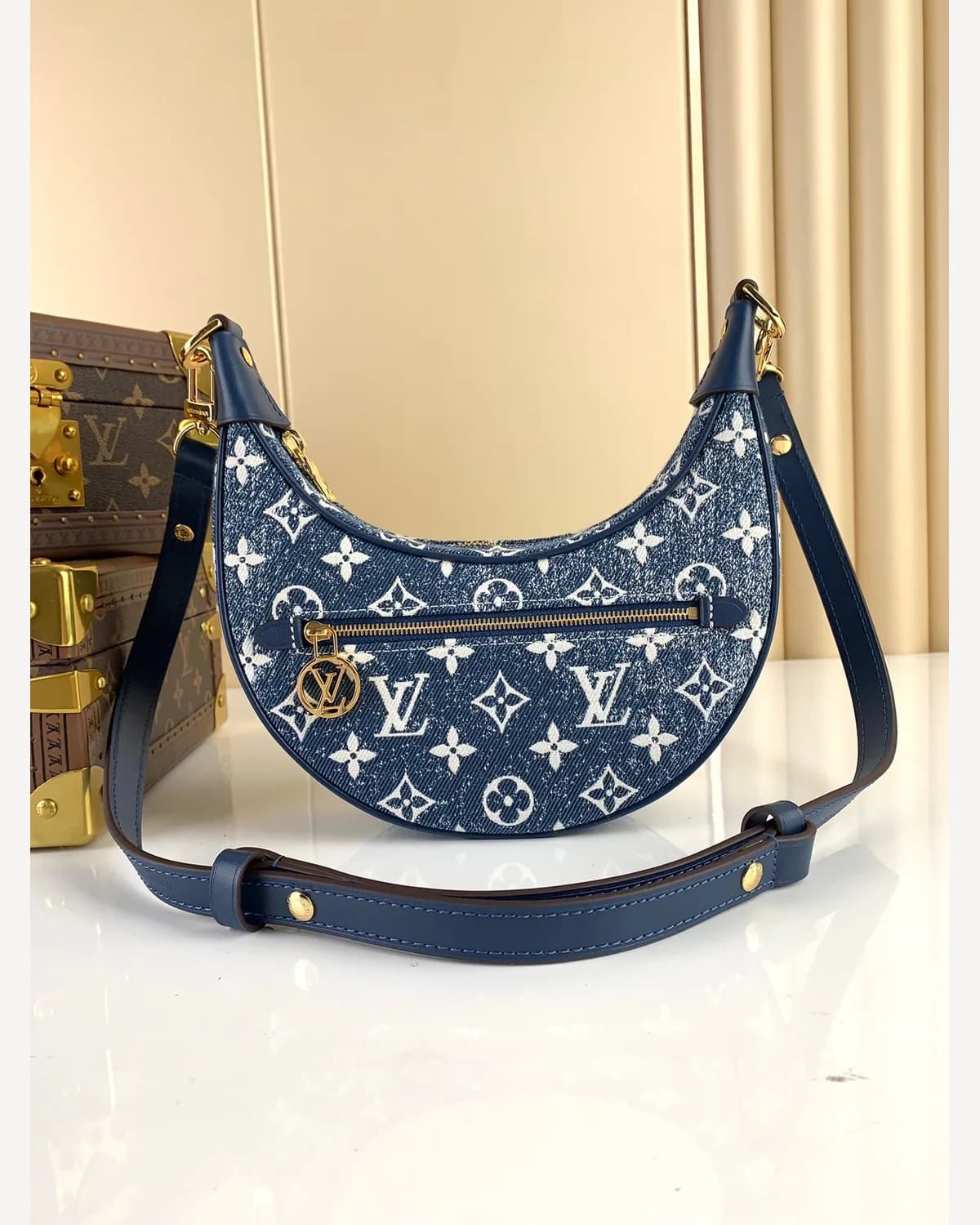 Louis Vuitton Loop — Navy Denim