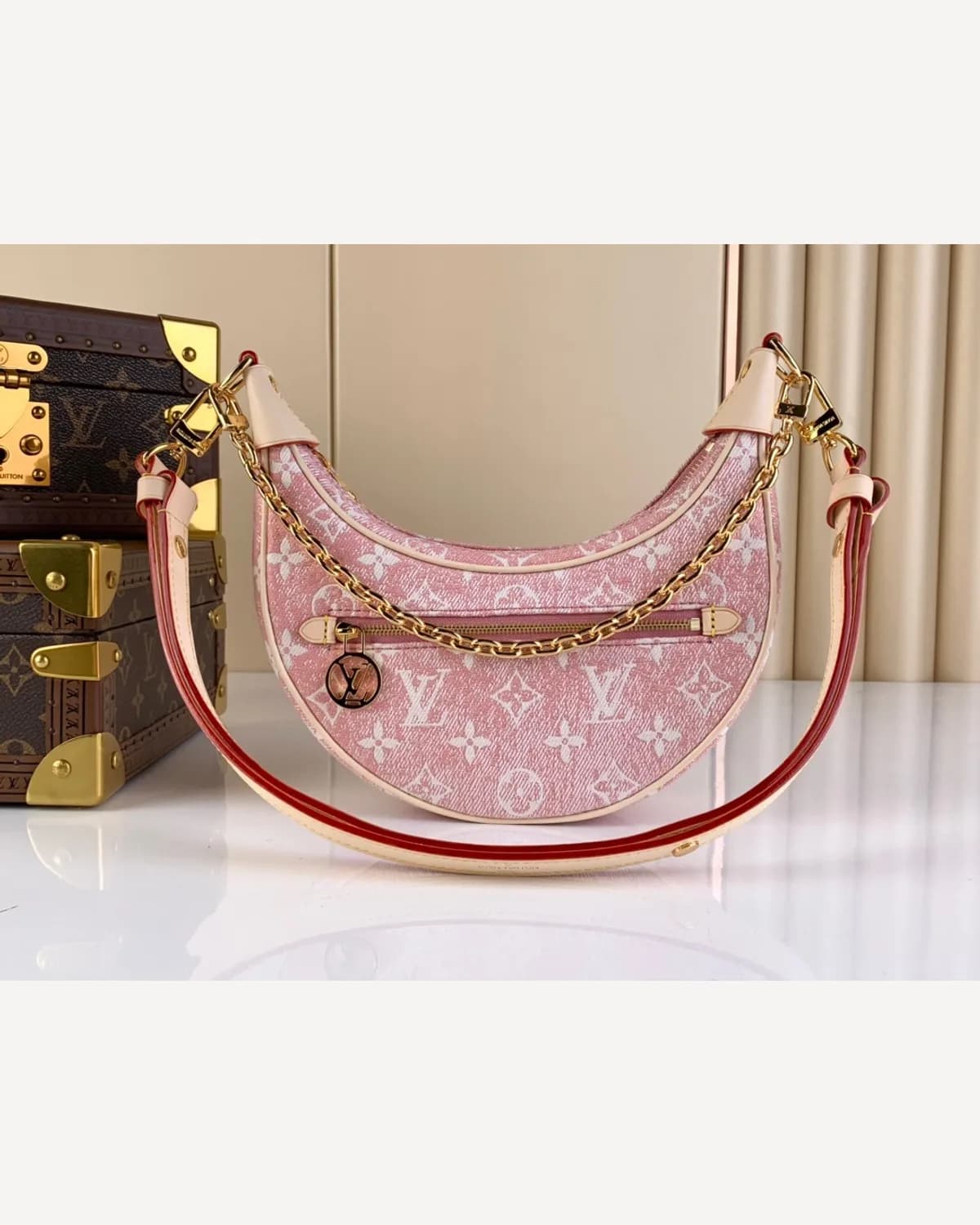 Louis Vuitton Loop — Pink Denim
