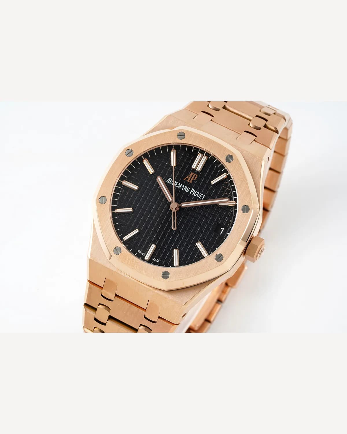 Audemars Piguet Royal Oak — Rose Gold / Black Dial