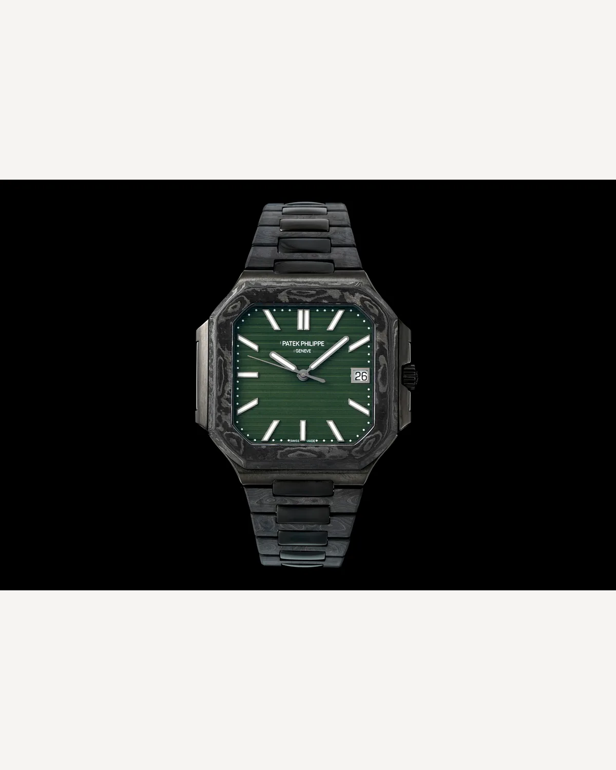 Patek Philippe Cubitus — Carbon / Green Dial