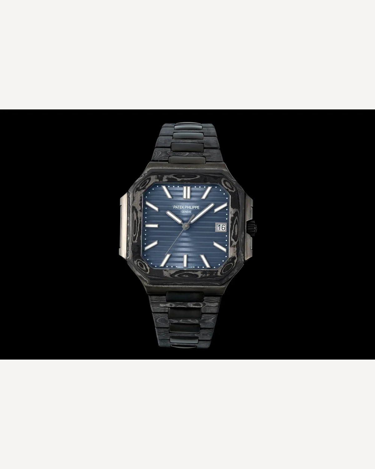 Patek Philippe Cubitus — Carbon / Blue Dial